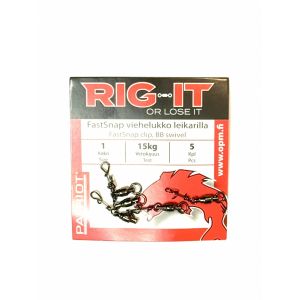 Patriot Rig-It Fastsnap BB Viehelukkoleikari 5kpl